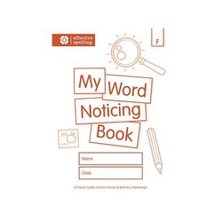 My Word Noticing Book Foundation - Only 1 Remaining